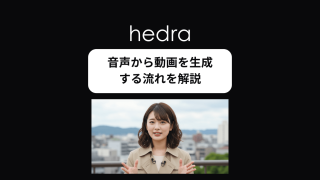 Hedra character-3の使い方を解説！リップシンク動画の作り方も紹介