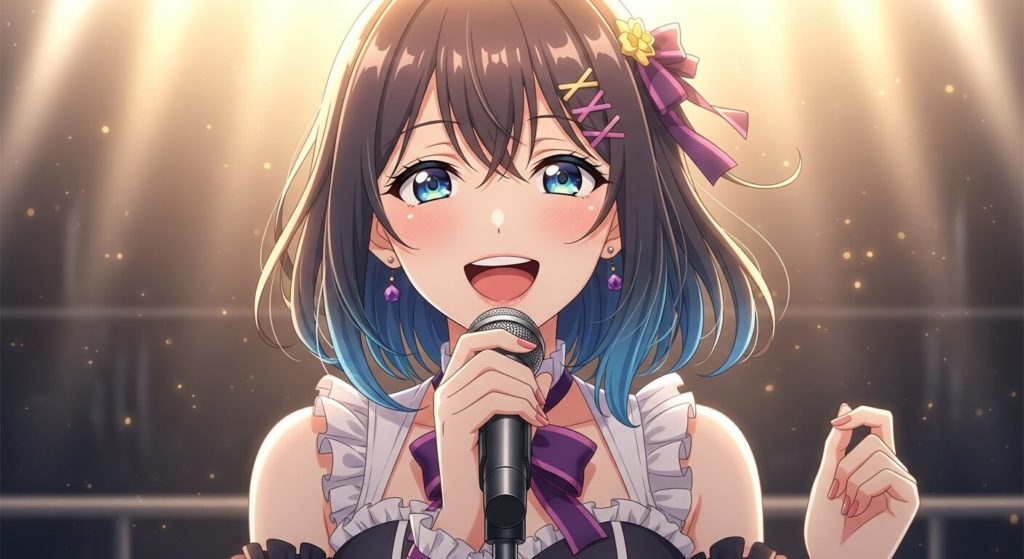 動画の参照に使った女性アイドルの画像