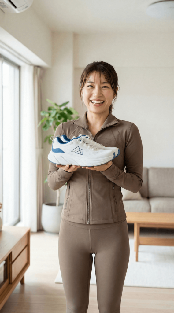 インフルエンサー風の女性の画像