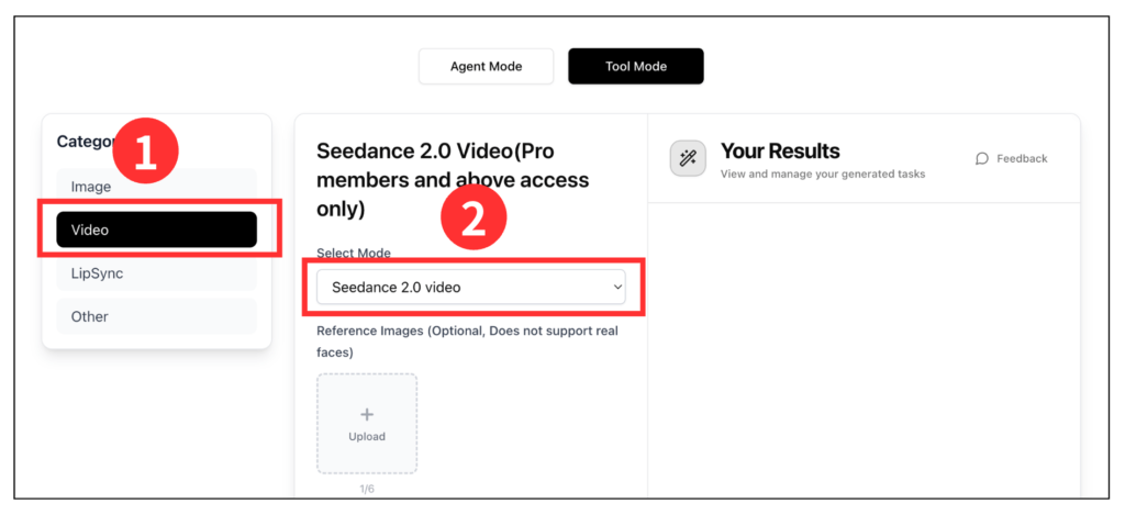 SJinnでSeedance 2.0を使う設定