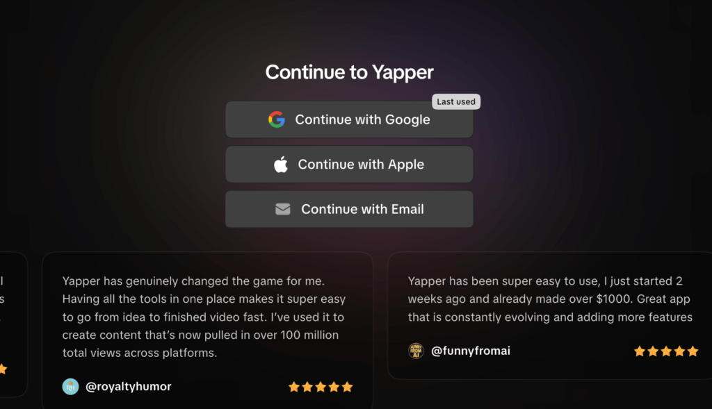 Continue with Google